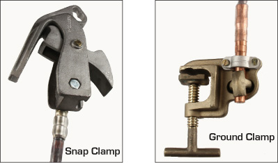 Temp Earth Sets Snap on Clamp 1